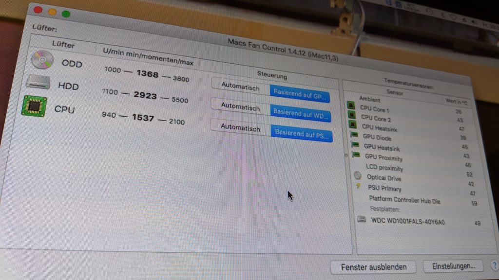 macs fan control einstellungen